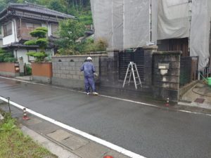 高知市布師田　D様邸　高圧洗浄