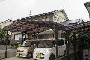 土佐市蓮池 O様邸 足場解体 完了