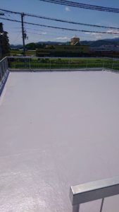 香美市土佐山田町 M様邸 屋上防水改修工事 施工完了