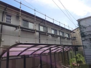 高知市神田　Ｋ様　足場仮設