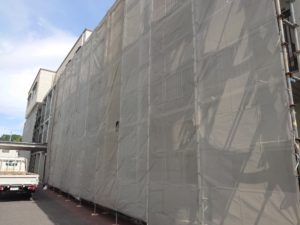 高知市東城山町　Ｓ高知様　足場仮設