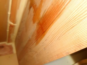 高知市神田　Ｓ様邸　散水調査　浸入水確認