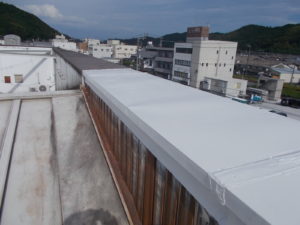 いの町伊野　Ｍ様店舗　屋根　塗装