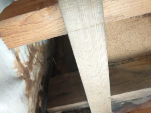 高知市潮見台　ベランダ修繕工事　漏水箇所