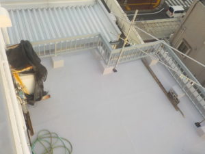 高知市愛宕町 Kビル様 屋上防水改修工事 施工完了