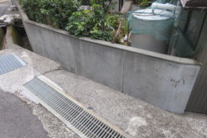 高知市春野町　Ｍ様邸　塀　高圧洗浄　施工完了