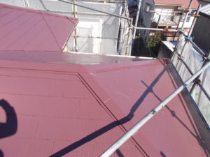 高知市中秦泉寺　Ｙ様邸　屋根塗装完了