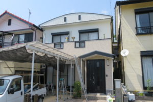 高知市口細山　Ｎ様邸　足場解体