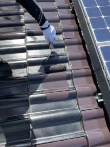 高知市中秦泉寺　W様邸　屋根塗装