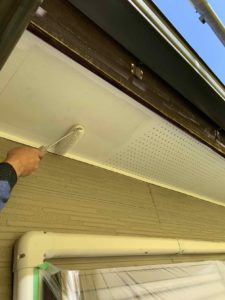 高知市横内　Ⅰ様邸　軒天井塗装