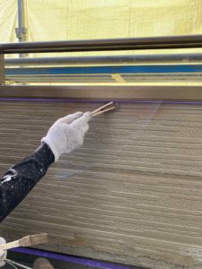 高知市横内 Ⅰ様邸 軒天井塗装