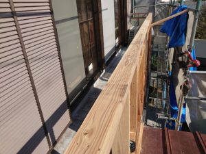 高知市福井町 Ⅰ様邸
ベランダ外壁工事