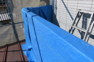 高知市福井町Ⅰ様邸
ベランダ外壁工事