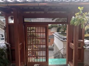 いの町Ｋ様邸
門扉塗装