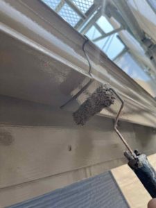 高知市針木南　T様邸
軒トイ塗装