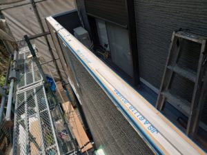 高知市針木南　T様邸
ベランダ外壁工事