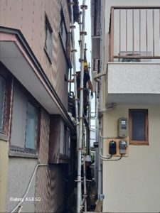 いの町Ｈ様邸
足場仮設