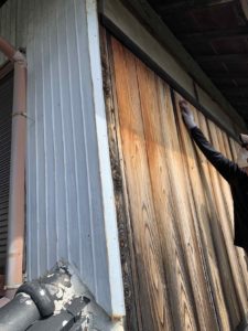 南国市岡豊町八幡　Ｍ様邸　付帯部塗装