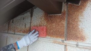 香南市赤岡町　U様邸
外壁下地処理