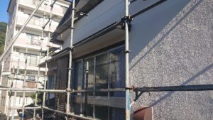 高知市西秦泉寺　N様邸
足場仮設