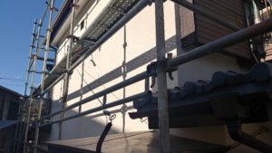 高知市西秦泉寺　N様邸
足場仮設
