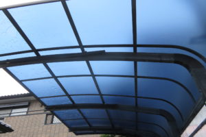 高知市若草町　Ｉ様邸
カーポート屋根張り替え施工完了