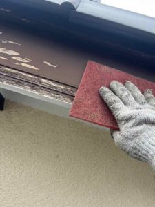 中土佐町久礼 F様邸
付帯部 下地処理