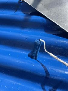 高知市南久万　N様倉庫
屋根塗装