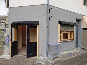 高知市新本町　Ｓ様店舗改修工事　外壁塗装