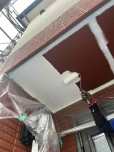 香美市土佐山田町東本町　Ｓ様邸　付帯部塗装