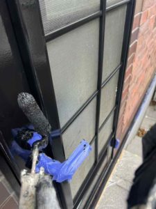 香南市夜須町手結山　Ｓ様邸　付帯部塗装