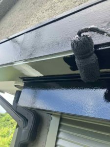 香南市夜須町手結山　Ｓ様邸　付帯部　塗装