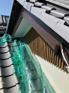 南国市前浜　Ｈ様邸
付帯部塗装