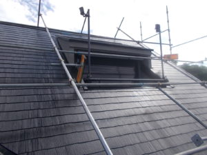 香南市夜須町手結山　Ｓ様邸　屋根塗装