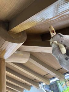 南国市前浜　Ｈ様邸
付帯部　塗装