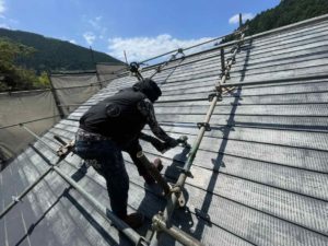 馬路村大馬路 K様邸
屋根塗装