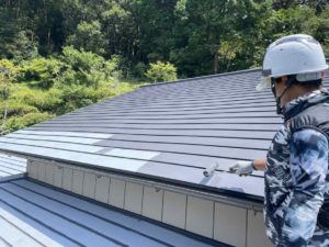 馬路村大馬路　Ｋ様邸
屋根塗装