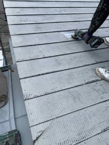 南国市駅前町　A様邸
屋根塗装