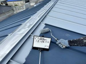 香南市野市町下井　H様邸　屋根塗装