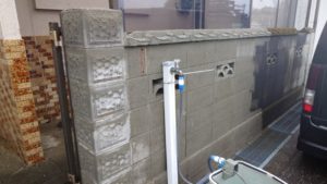 香南市赤岡町 M様邸
塀 洗浄