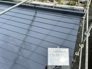安田町唐浜　Ｋ様邸
屋根塗装
