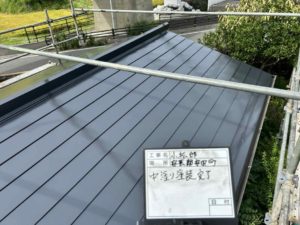 安田町唐浜　Ｋ様邸
屋根塗装