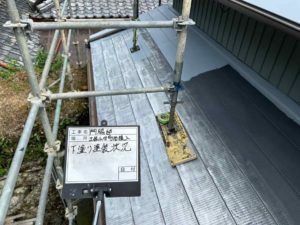 香美市土佐山田西後入
Ｋ様邸　屋根塗装