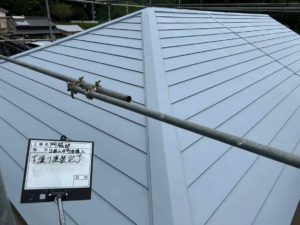 香美市土佐山田町西後入　Ｋ様邸　屋根塗装