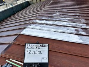 高知市大津乙　Ａ様店舗
屋根塗装