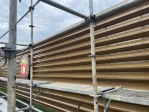 高知市神田　Ｓ様店舗
外壁塗装