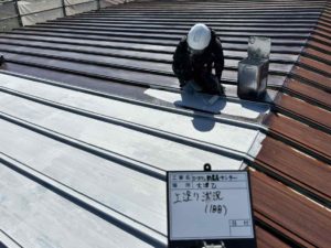 高知市大津乙　Ａ様店舗
屋根塗装