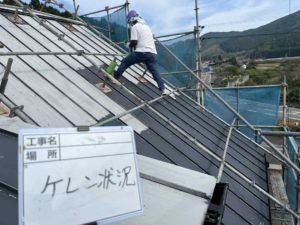 四万十町下呉地　O様邸
屋根塗装