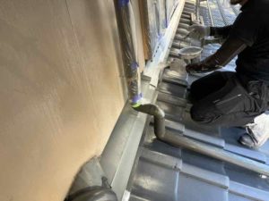 高知市越前町　W様邸
付帯部塗装