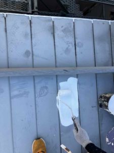 高知市越前町　W様邸
屋根塗装